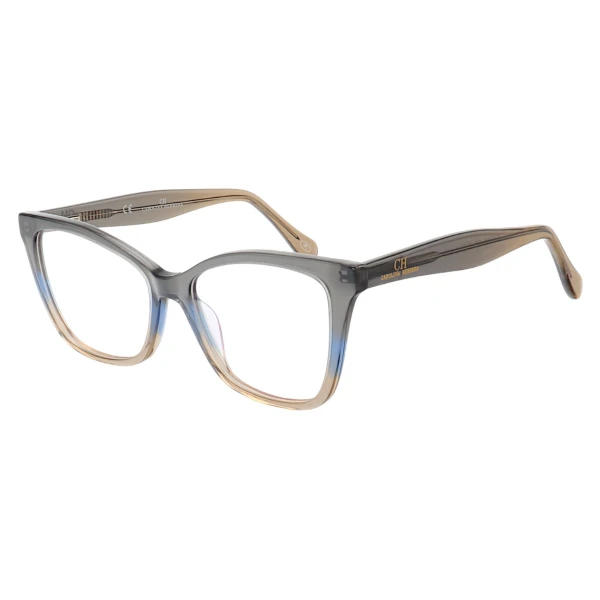 Armação de Óculos Quadrado CH589 Cinza Escuro Degrade