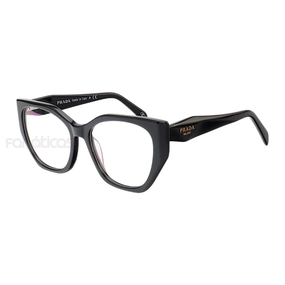 Armação de Óculos Quadrado PD18W Preto