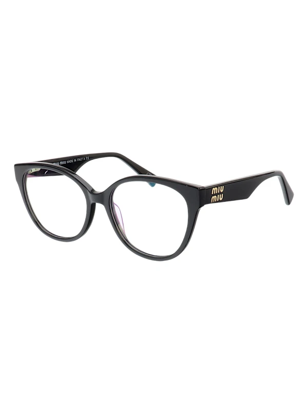 Armação de Óculos Oval MM01 Preto