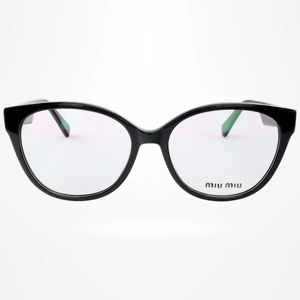 Armação de Óculos Oval MM01 Preto