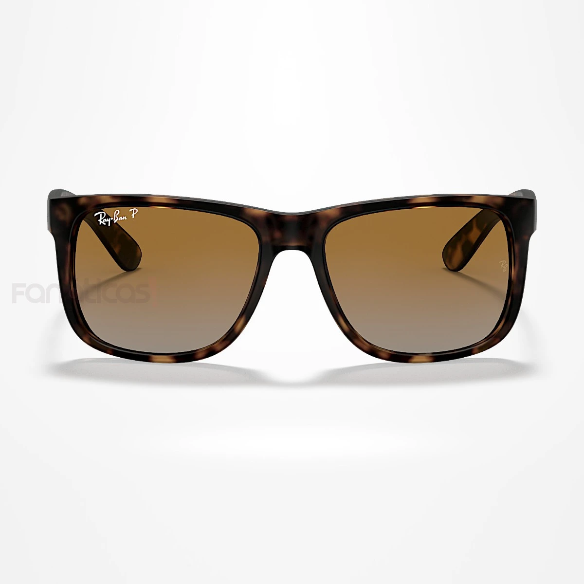 Óculos de Sol Justin Tartaruga e Lente Marrom Degrade RB4165