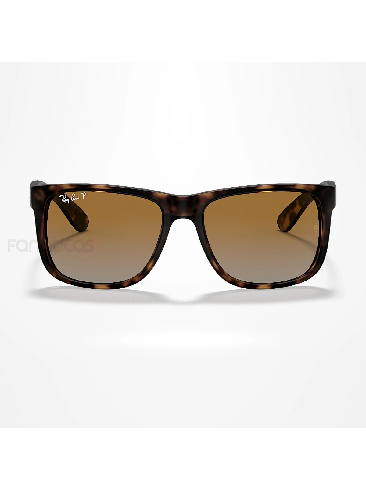 Óculos de Sol Justin Tartaruga e Lente Marrom Degrade RB4165