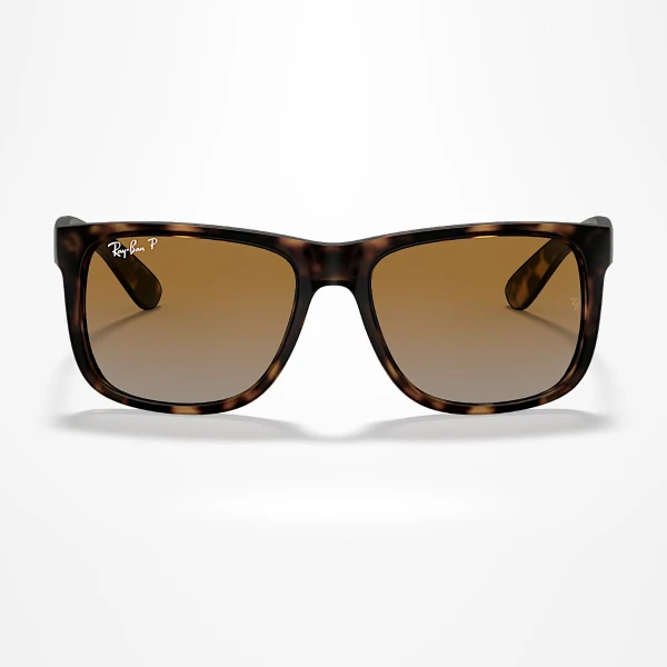 Óculos de Sol Justin Tartaruga e Lente Marrom Degrade RB4165