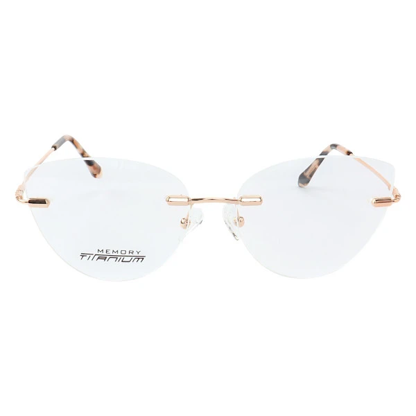 Armação de Óculos Gatinho Balgriff Memory Titanium MT6845 Tartaruga