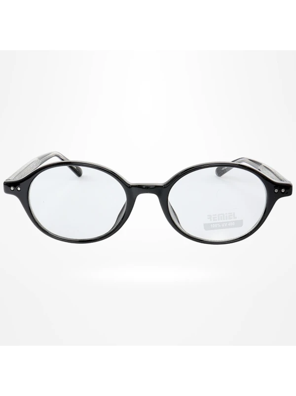 Armação de Óculos Oval RM0747 Preto