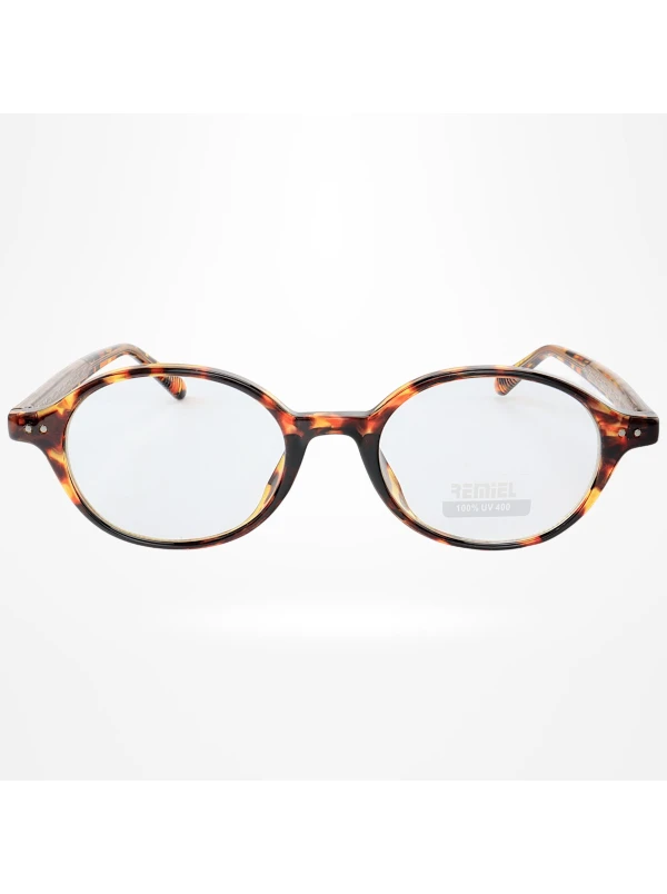 Armação de Óculos Oval RM0747 Tartaruga