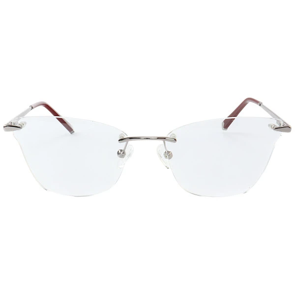 Armação de Óculos Gatinho Balgriff YY3003 Prata