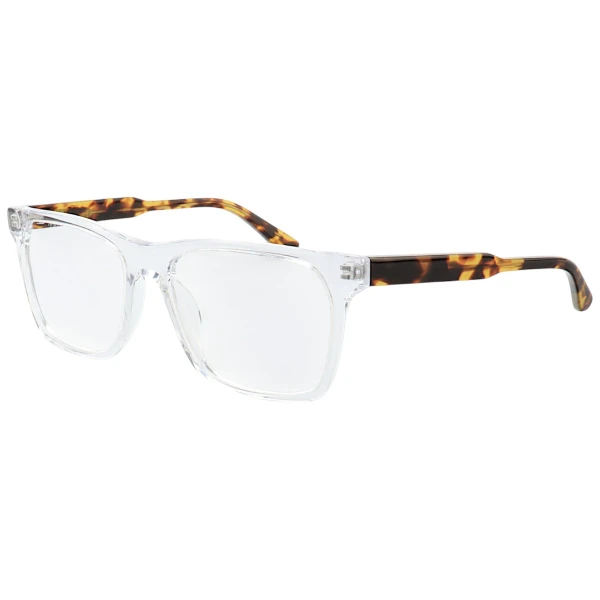 Armação de Óculos Quadrado MC3906 Transparente e Tartaruga