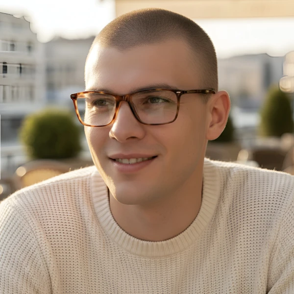 Armação de Óculos Quadrado MC3623 Tartaruga