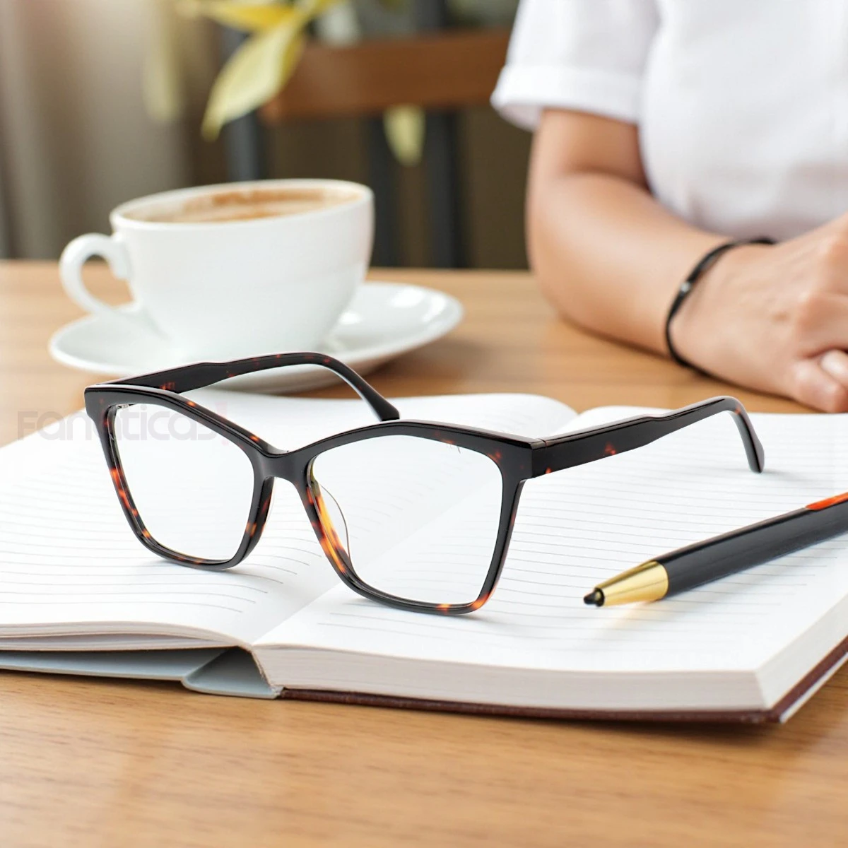 Armação de Óculos Quadrado MC3941 Tartaruga