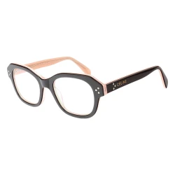 Armação de Óculos Quadrado CL4021 Marrom e Rosa