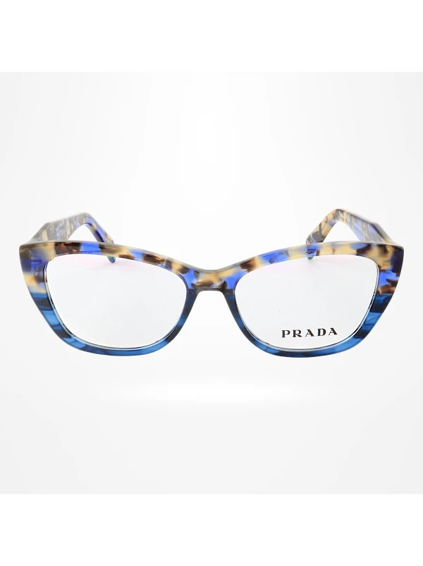 Armação de Óculos Gatinho PD102 Azul Tartaruga