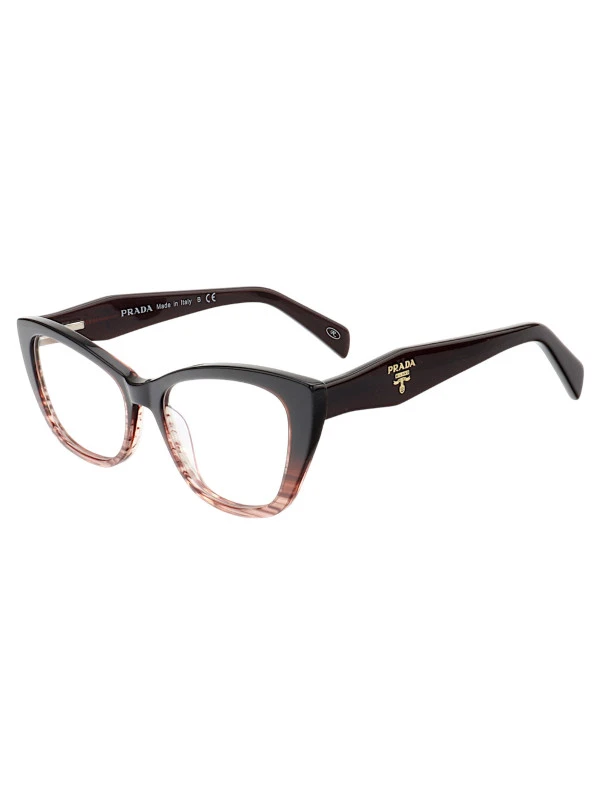 Armação de Óculos Gatinho PD102 Preto Degrade