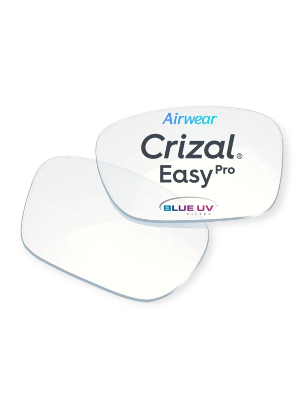 Lentes Essilor Airwear Crizal Easy Pro Blue UV 1.59
