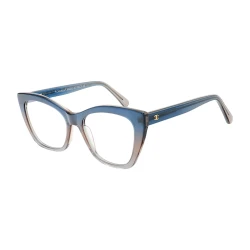 Armação de Óculos Gatinho CH3340 Azul Degrade