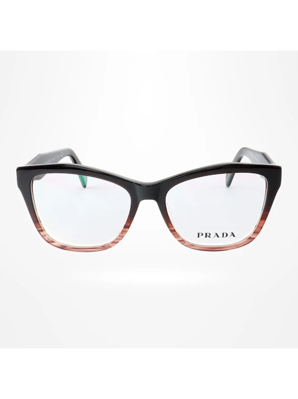 Armação de Óculos Quadrado PD0801 Preto Degrade