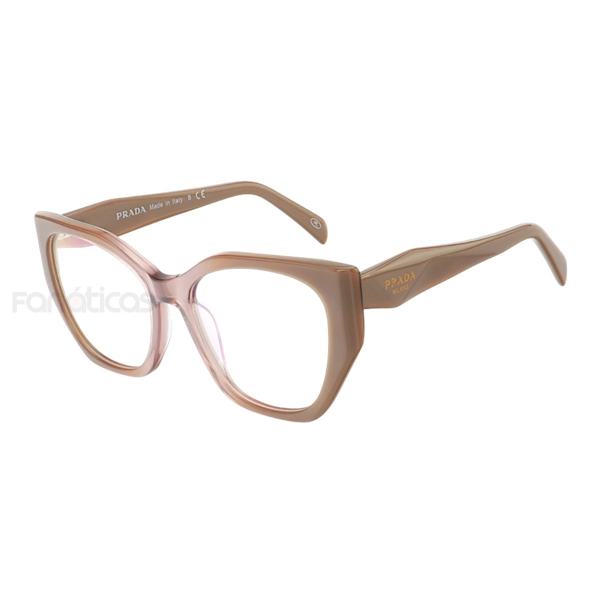 Armação de Óculos Quadrado PD18W Nude Degrade