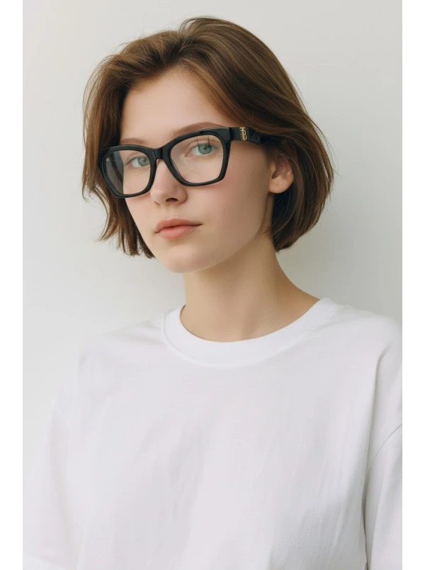 Armação de Óculos Quadrado BE4420 Preto