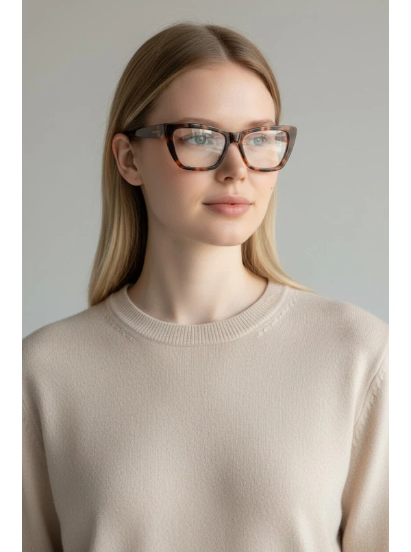 Armação de Óculos Gatinho SL276 Tartaruga