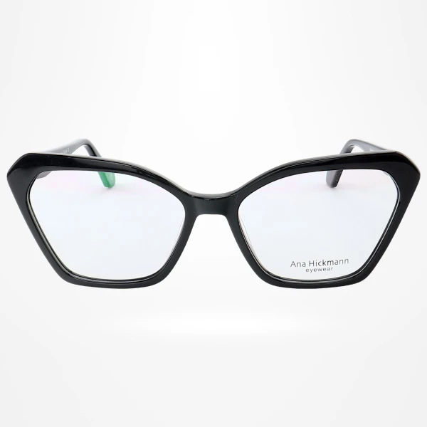 Armação de Óculos Gatinho AH6623 Preto