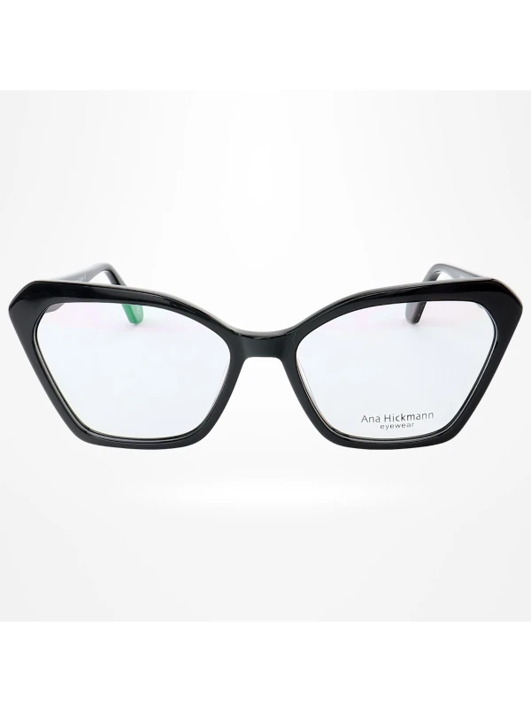 Armação de Óculos Gatinho AH6623 Preto