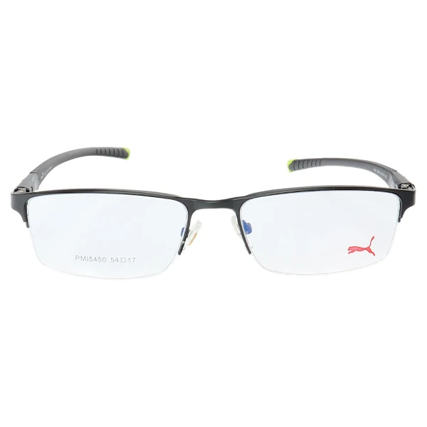 Armação de Óculos Retangular PM5450 Preto e Verde