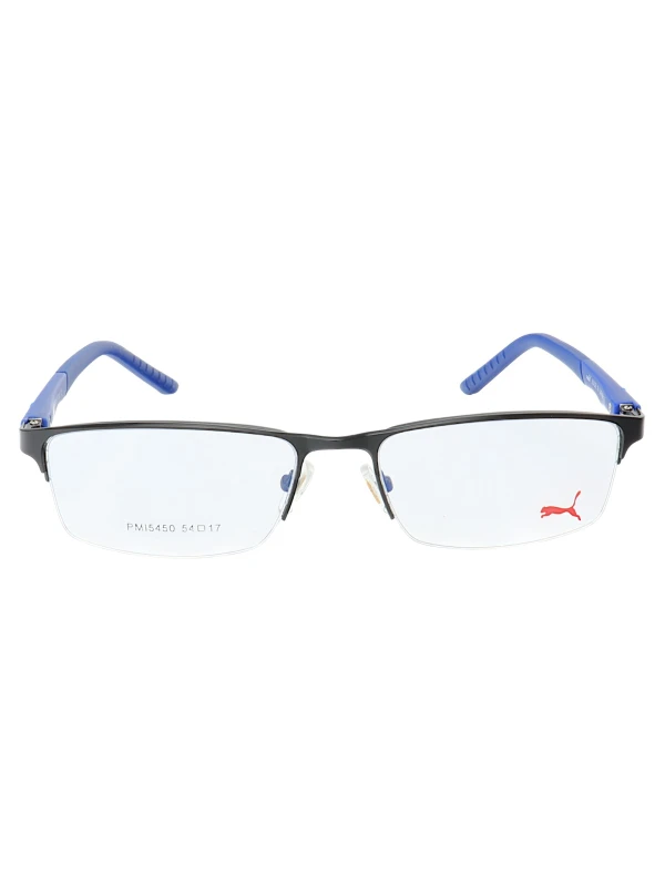 Armação de Óculos Retangular PM5387 Preto e Azul