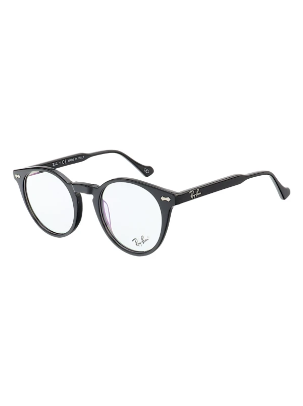 Armação de Óculos RB7380 Redondo Preto