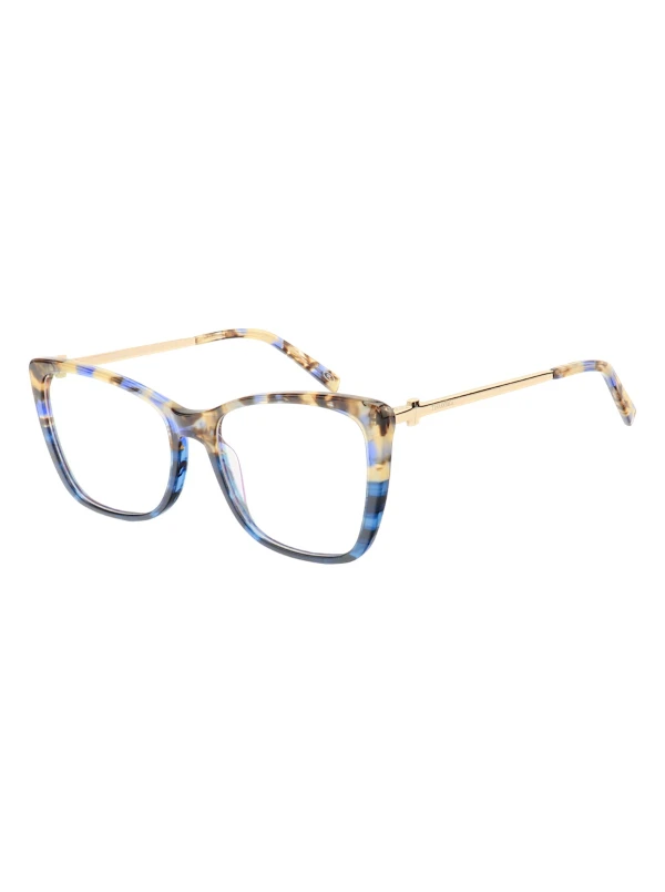 Armação de Óculos Quadrada TF2162 Tartaruga Azul