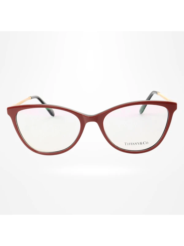 Armação de Óculos Oval TF2668 Azul Vermelho e Preto