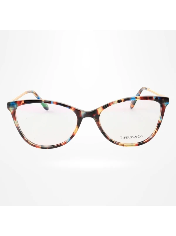 Armação de Óculos Oval TF2668 Azul Azul Tartaruga