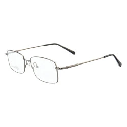 Armação de Óculos Retangular MT6587 Memory Titanium Grafite