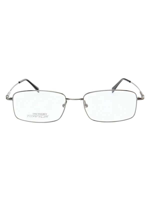 Armação de Óculos Retangular MT6587 Memory Titanium Grafite