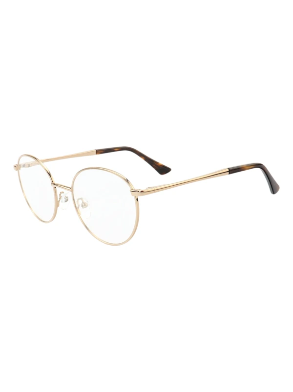 Armação de Óculos Redondo MT6630 Dourado