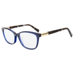 Armação de Óculos Retangular MC3810 Azul Tartaruga
