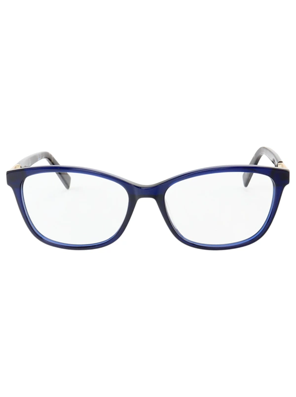 Armação de Óculos Retangular MC3810 Azul Tartaruga