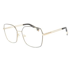 Armação de Óculos Quadrado MT6947 Dourado e Preto