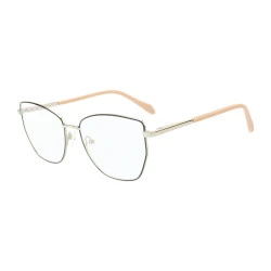 Armação de Óculos Quadrado MT8023 Preto e Creme