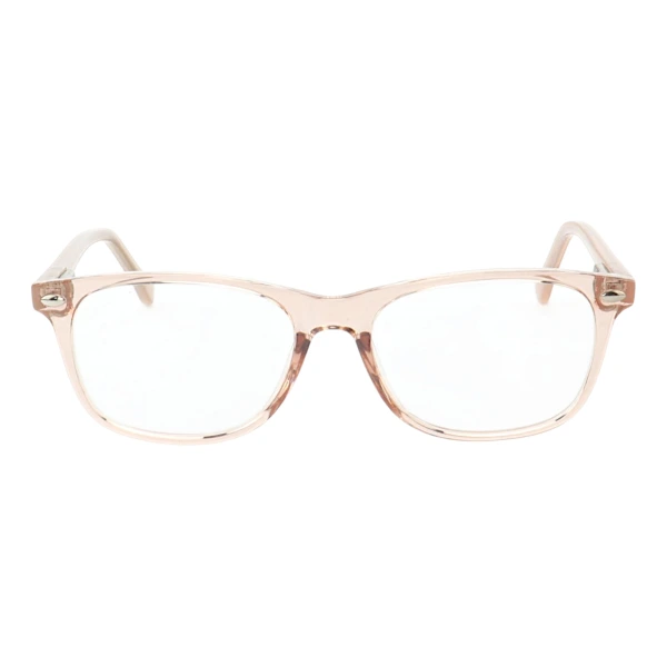 Armação de Óculos Quadrada MR9083 Creme Transparente