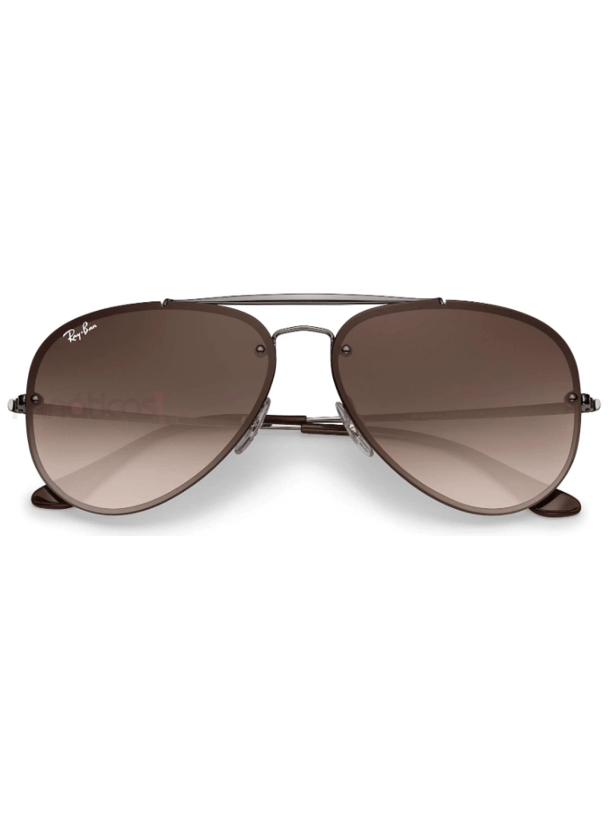 Óculos de Sol Blaze Aviator RB3584N Chumbo e Marrom