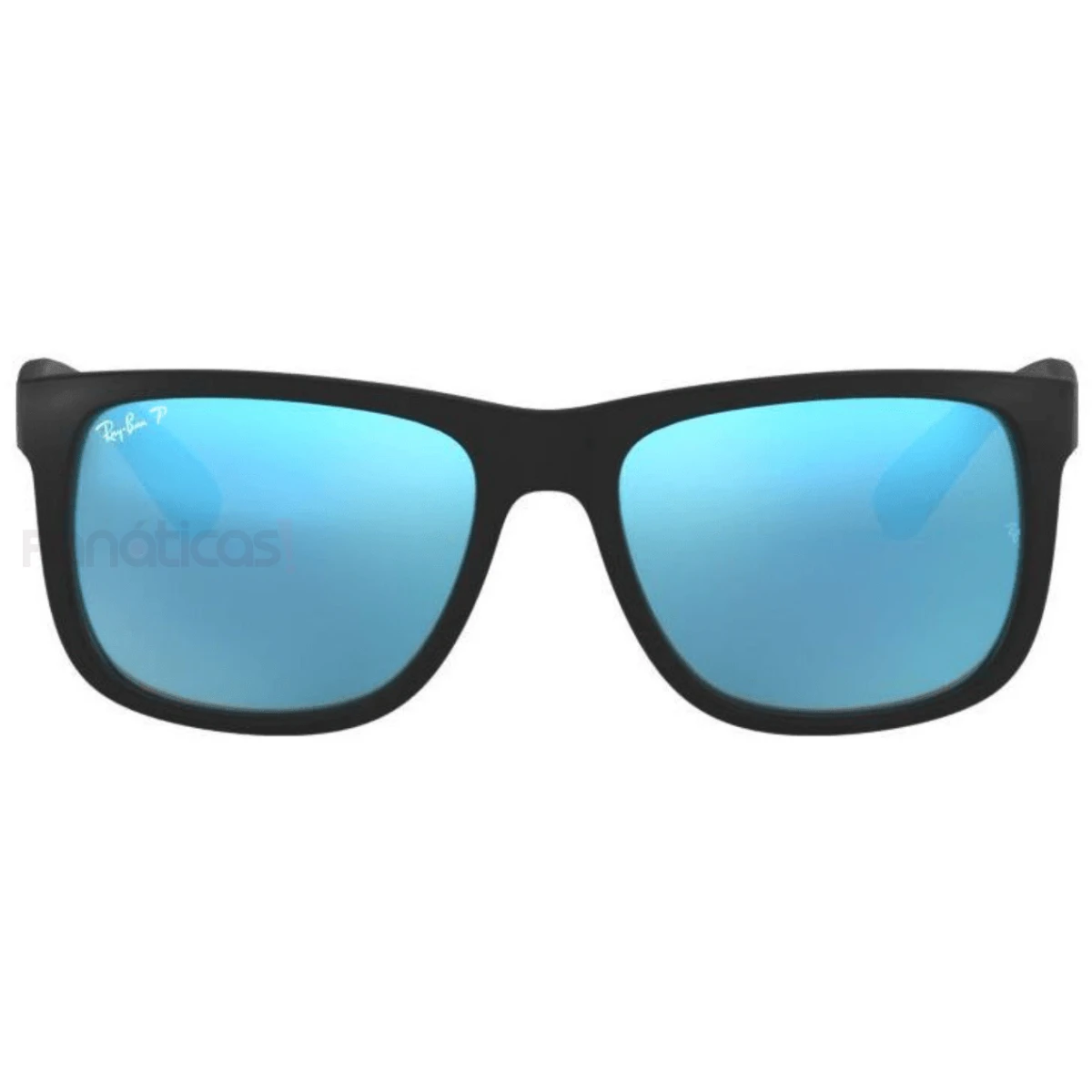 Óculos de Sol Justin Preto e Azul Polarizado RB4165