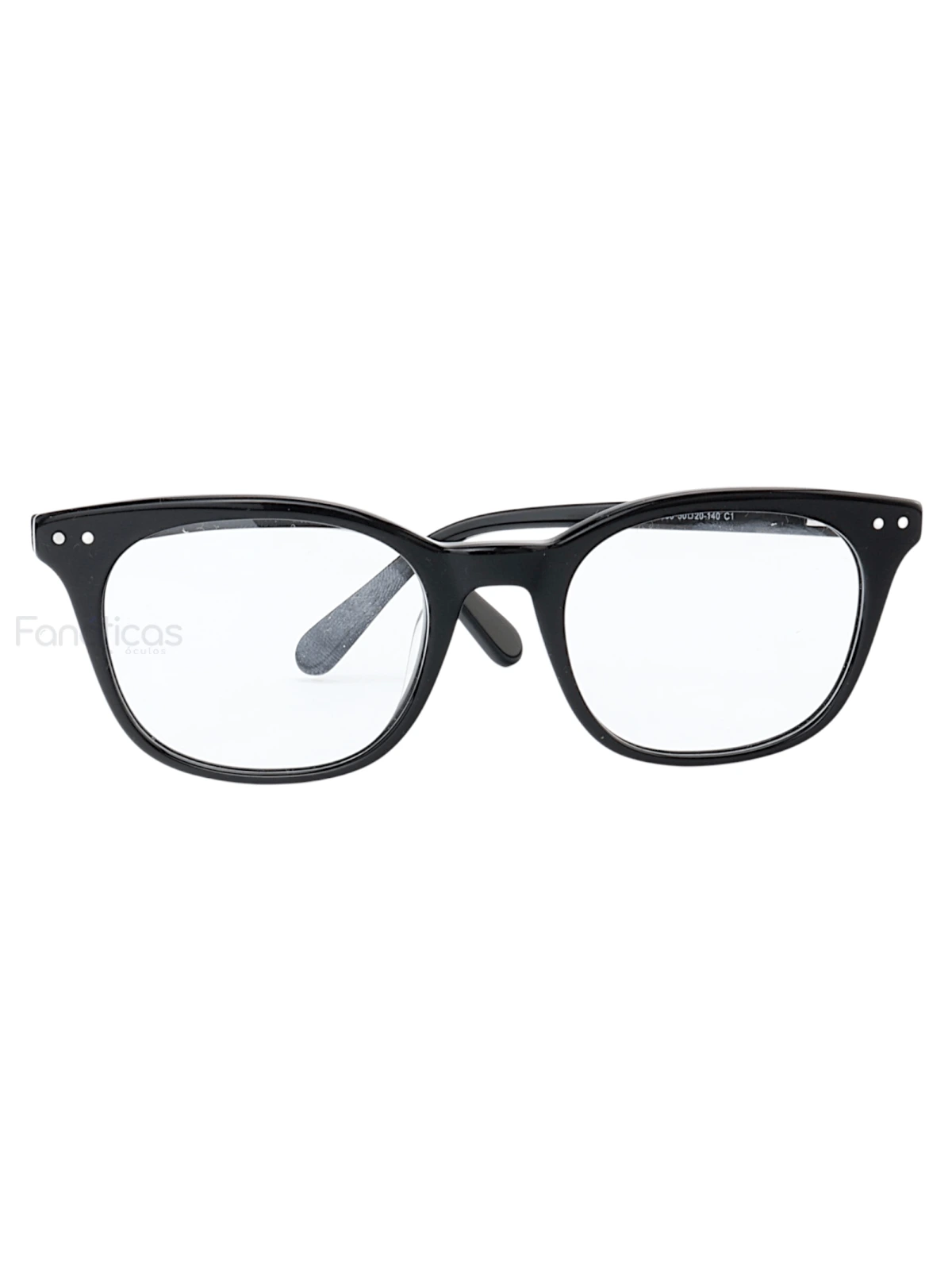 Armação de Óculos Quadrado MC3903 Preto
