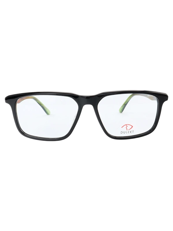 Armação de Óculos Quadrado MC3908 Preto e Verde
