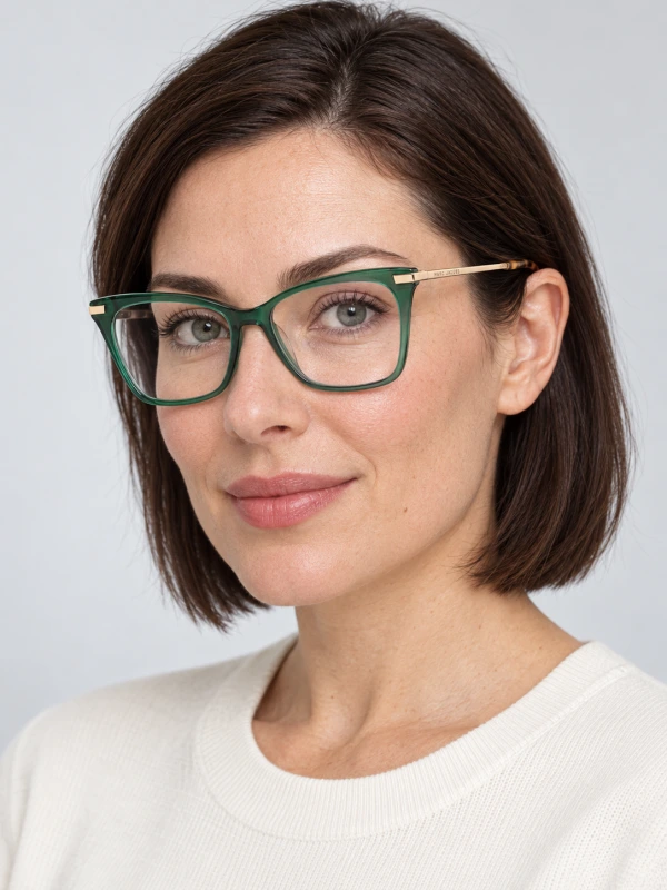 Armação de Oculos Quadrado MJ6372 Verde