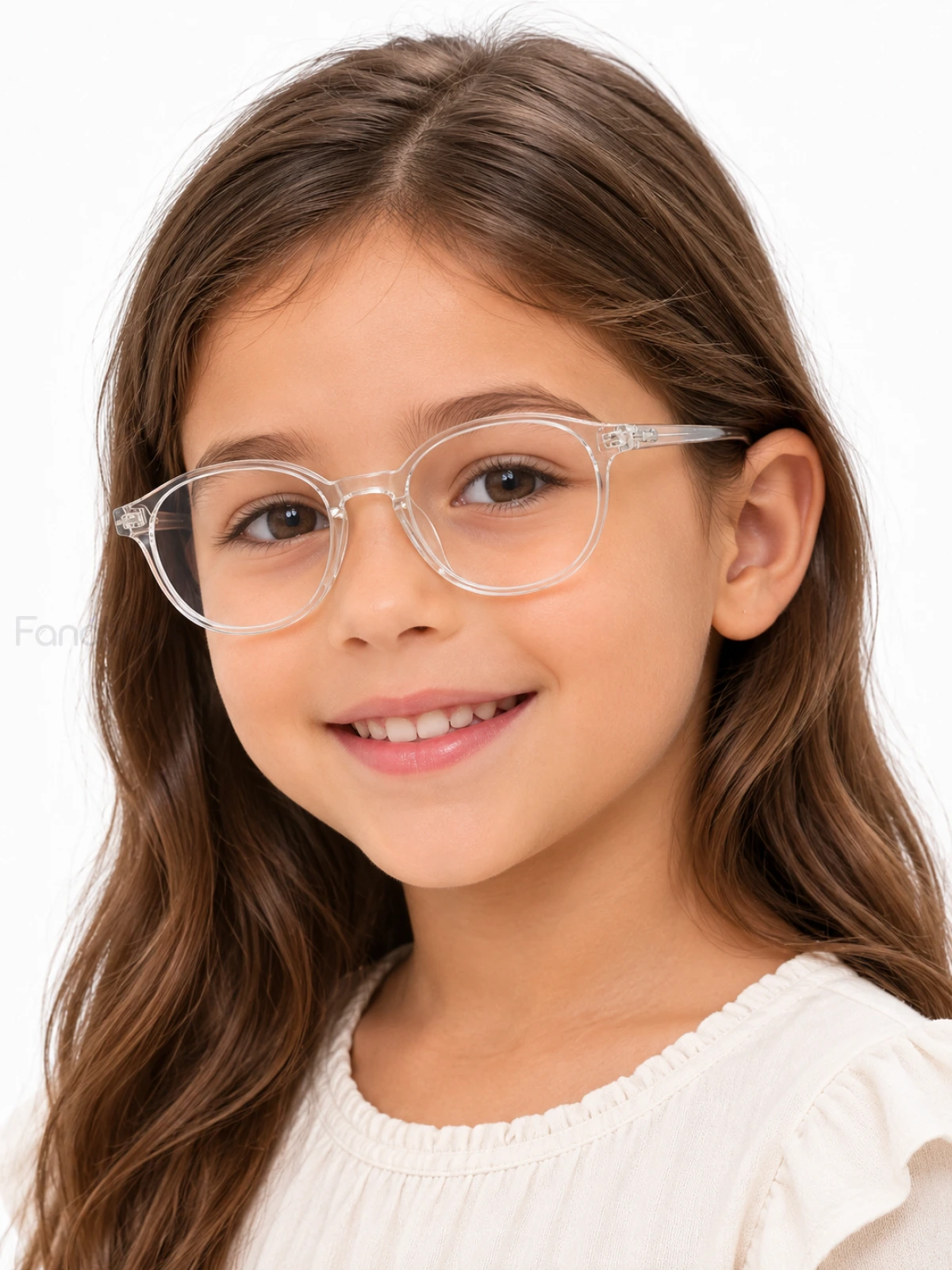Armação de Óculos Infantil Redonda MR9156 Transparente