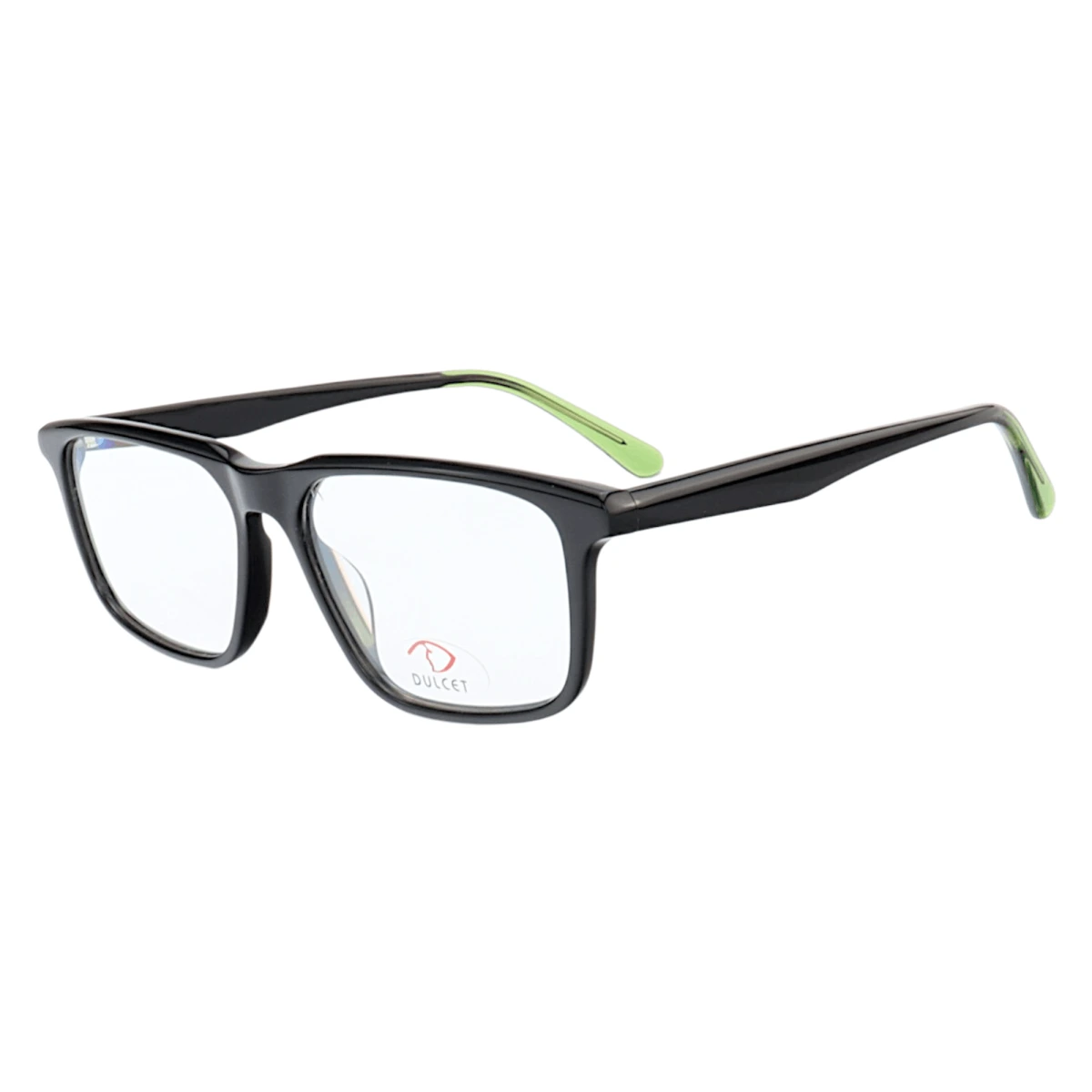 Armação de Óculos Quadrado MC3908 Preto e Verde