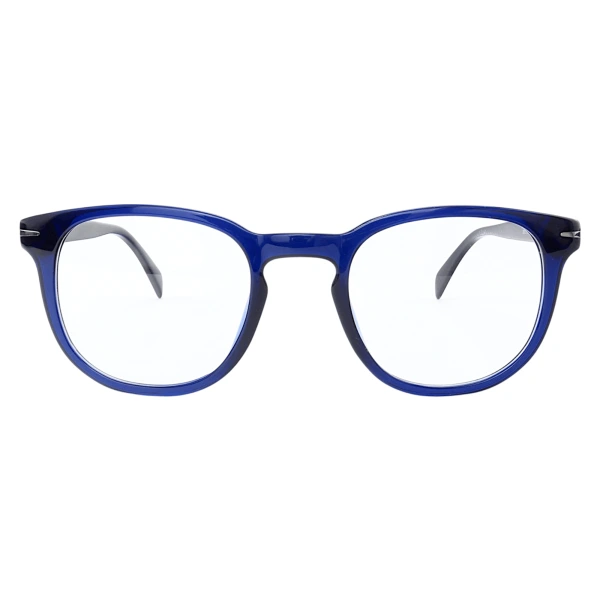 Armação de Óculos Quadrado DB1015 Azul e Preto
