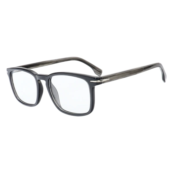 Armação de Óculos Quadrado DB1009 Preto Rajado
