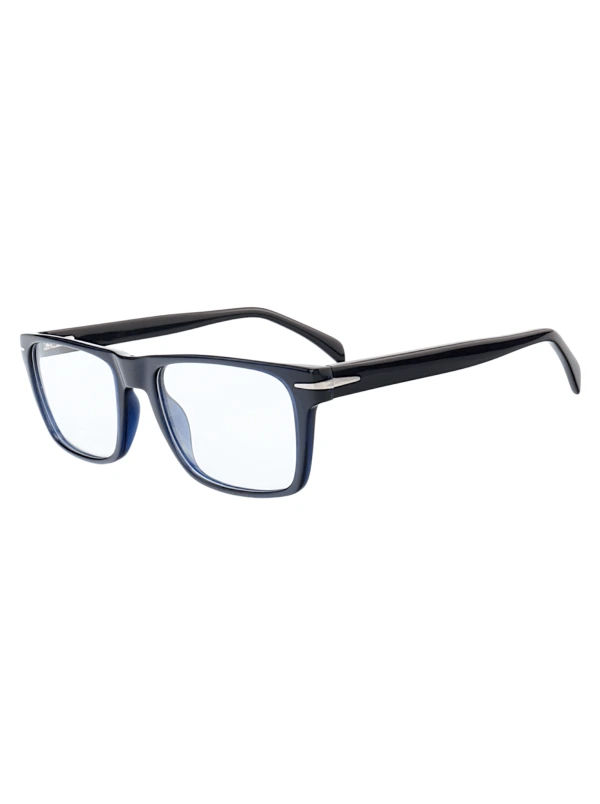 Armação de Óculos Quadrado MC3912 Azul e Preto