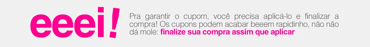 Regras de Cupom